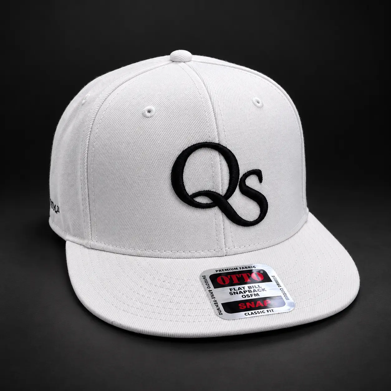 Duality White Flatbill Snapback