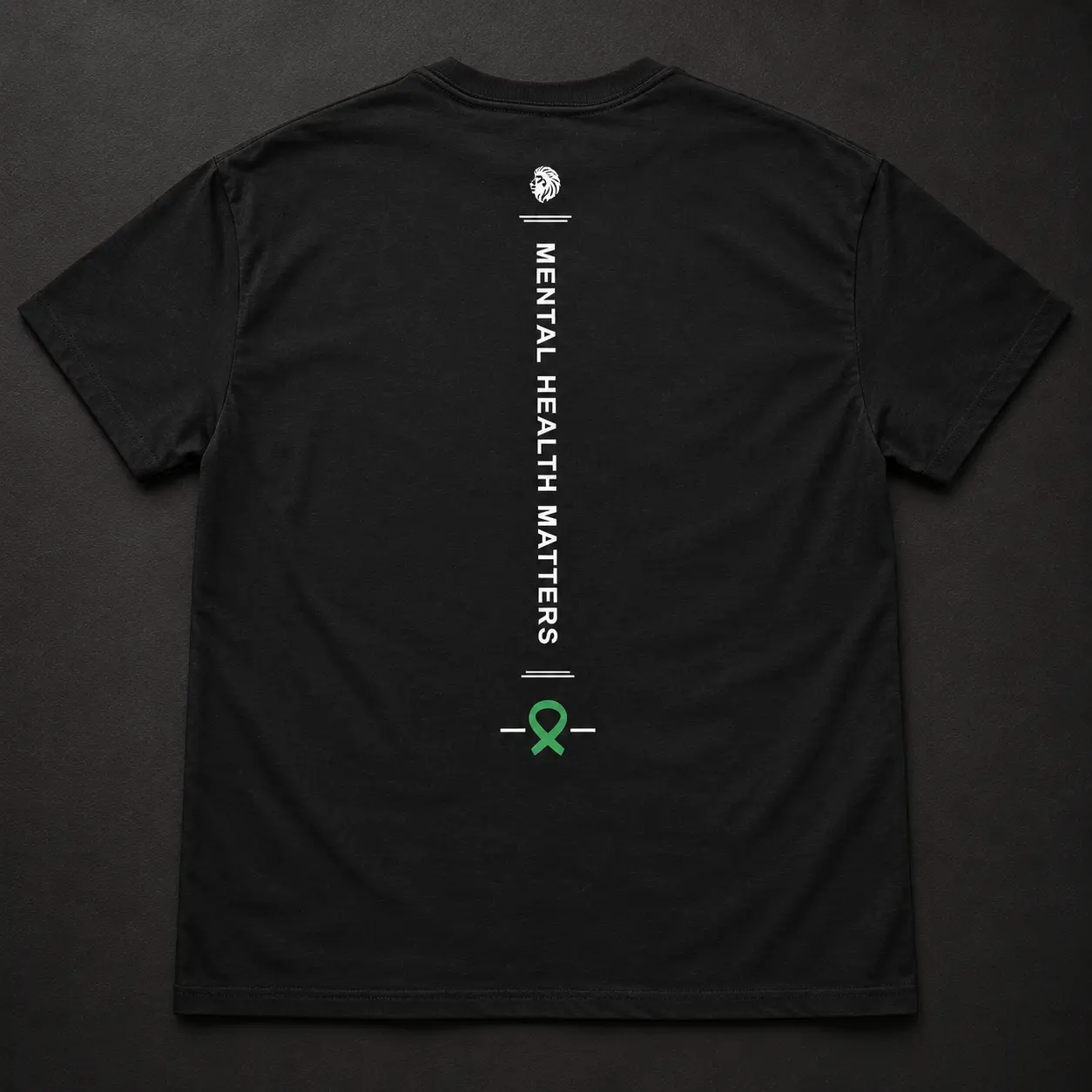 Back of Mental Health Matters Tee